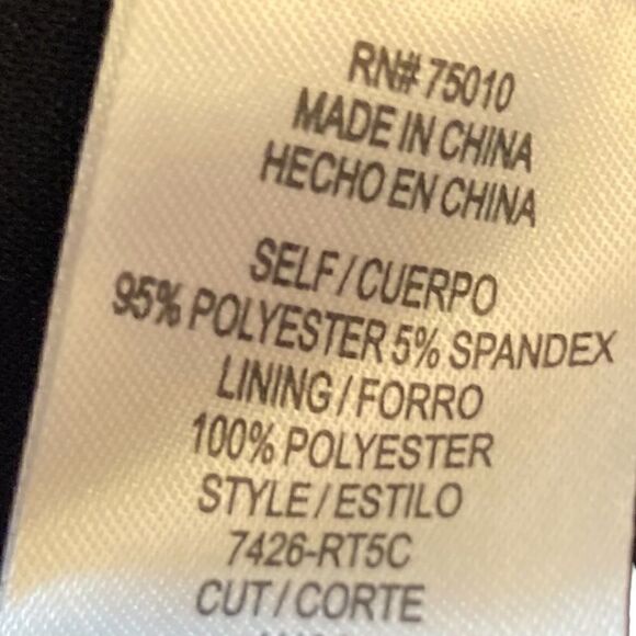 Jodi Kristopher Black Sleeveless Fit And Flare Dress With Cutout Waist, Size 3 - Picture 6 of 8